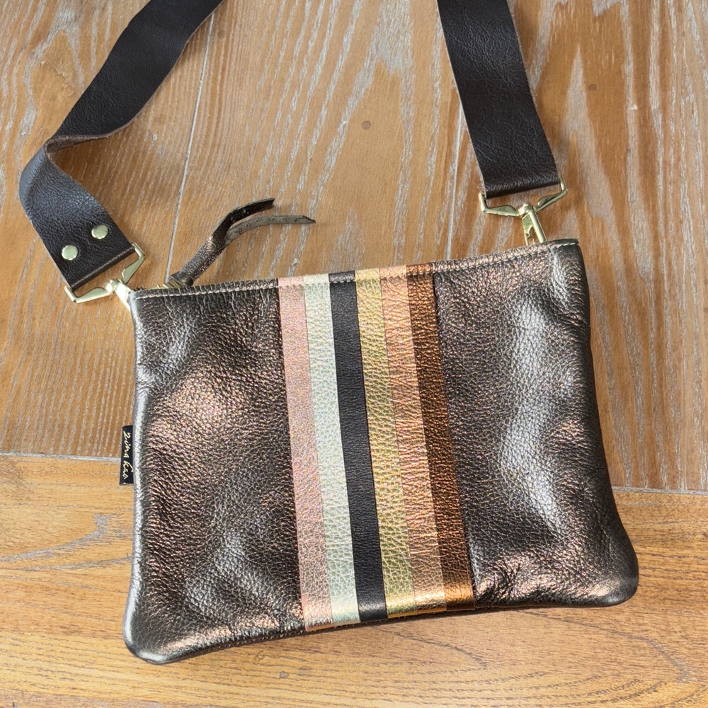 Metallic Crossbody Bag